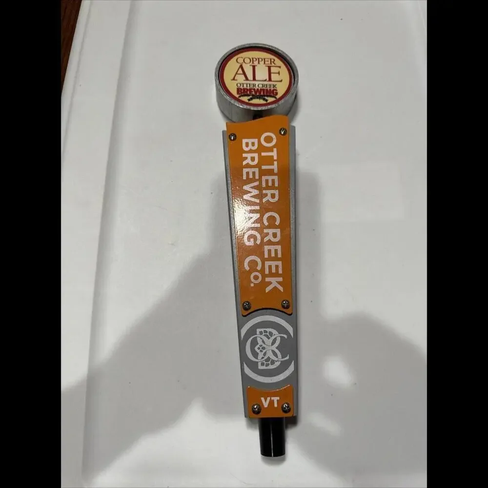 Otter Creek Brewing Co Cooper Ale Beer Tap Handle Vermont - Picture 3 of 6